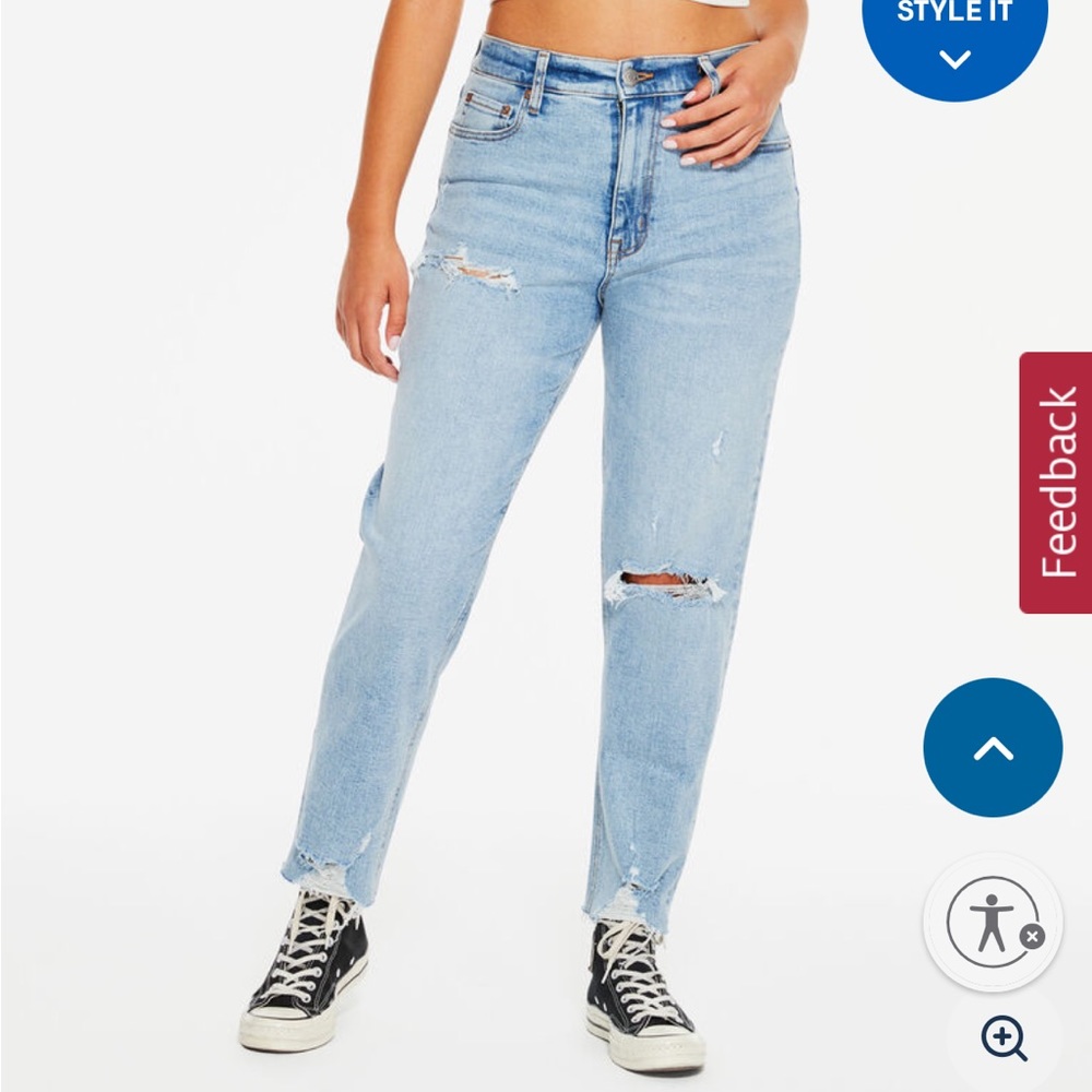 Aeropostale Curvy Mom Jeans